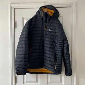 Mens Rab microlight alpine jacket